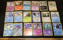 Mid Era Lot Of 18 Pokemon Cards - All Rares (2013-2020) - Image 1