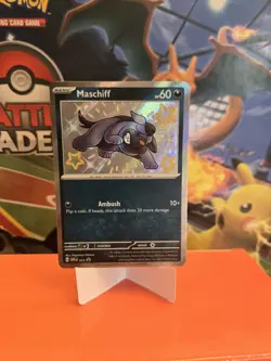 MASCHIFF SVP 071 BLACK STAR PROMO POKEMON (SHINY RARE, NM) - Image 1
