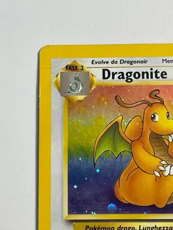 Dragonite 4/62 Fossil Holo Rare Pokemon Card Italian - Image 2