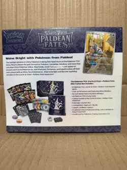 Pokemon TCG: Scarlet & Violet Paldean Fates Elite Trainer Box ETB New Sealed 820650856181 - Image 3
