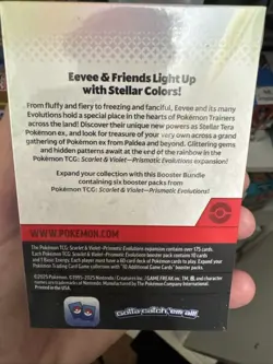 Pokemon Trading Card Game –Scarlet & Violet: Prismatic Evolutions Booster Bundle - Image 2