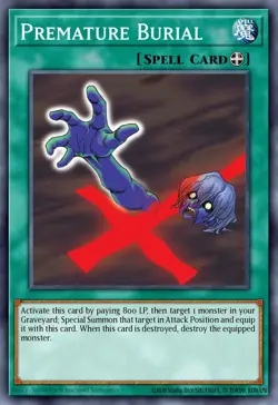 Premature Burial RP02-EN012 Yu-Gi-Oh! (2020 Reprint) - Image 1