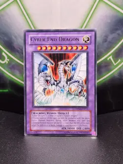 Yugioh Cyber End Dragon DP04-EN012 Rare VLP - Image 1