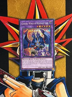 MP23-EN148 Garura Wings Of Resonant Life Secret Rare 1st Edition NM Yugioh - Image 1