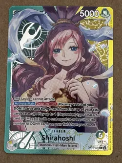Shirahoshi OP11-022 Leader Alt Art | A Fist Of Devine | English | One Piece Card - Image 1