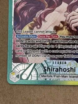 Shirahoshi OP11-022 Leader Alt Art | A Fist Of Devine | English | One Piece Card - Image 4