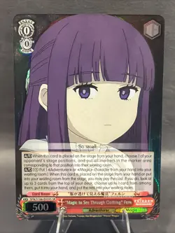 "Magic to See Through Clothing" Fern (SR) - Frieren: Beyond Journey’s End - Image 1