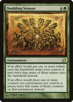 Doubling Season - Foil MMA MP MTG - Image 1