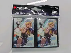 MTG Final Fantasy - Tidus, Yuna's Guardian 100x Deck Protector Sleeves - Image 1