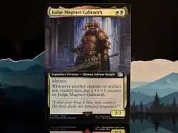 Judge Magister Gabranth #495 FIN U (Extended Art) (FOIL) - MTG Final Fantasy - Image 1