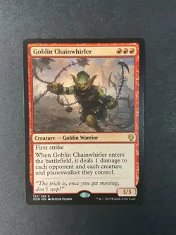 Goblin Chainwhirler - Dominaria - Magic the Gathering - MTG - Image 1