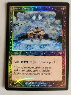 Foil Dark Ritual Mercadian Masques NM Near Mint MTG - Image 1