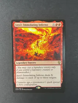 Jaya's Immolating Inferno - Dominaria - Magic the Gathering - MTG - Image 1