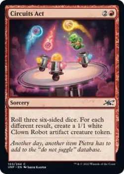 Circuits Act - Near Mint MTG Unfinity - Image 1