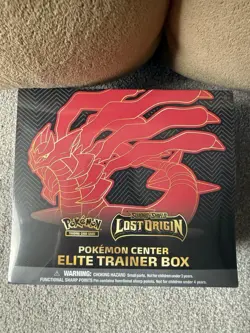 Pokemon Center Exclusive Silver Lost Origin Elite Trainer Box Sealed - Image 1