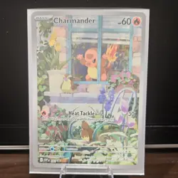 Pokemon Charmander SVP 044 Obsidian Flames ETB Holo Black Star Promo NM - Image 2