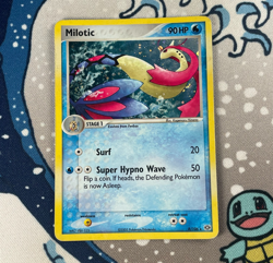 Milotic 8/106 Holo Rare EX Emerald Pokemon Card Vintage 2005 HP/DMG - Image 1