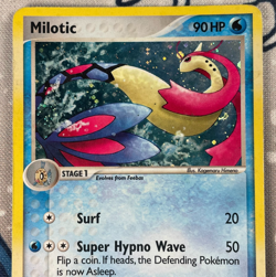 Milotic 8/106 Holo Rare EX Emerald Pokemon Card Vintage 2005 HP/DMG - Image 2