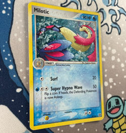 Milotic 8/106 Holo Rare EX Emerald Pokemon Card Vintage 2005 HP/DMG - Image 4