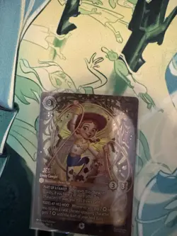 Lorcana Jessie Lively Cowgirl Wilds Unknown 223/204 Enchanted Holo - Image 1