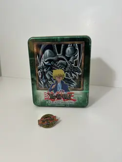 Yu-Gi-Oh Collectors Tin & Pin - 2002 Red Eyes B Dragon Empty & No Cards 53334284394 - Image 1
