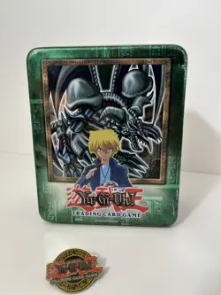Yu-Gi-Oh Collectors Tin & Pin - 2002 Red Eyes B Dragon Empty & No Cards 53334284394 - Image 2