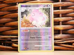Pokemon BLISSEY 5/123 REV HOLO | MP Moderate Play | Mysterious Treasures | 2007 - Image 1