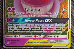 2019 Gengar & Mimikyu GX 53/181 Tag Team Team Up Pokemon TCG Trading Card Game - Image 4