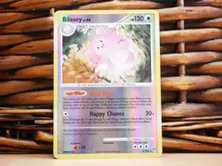 Pokemon BLISSEY 5/123 REVERSE HOLO | LP Light Play | Mysterious Treasures | 2007 - Image 1