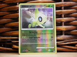 Pokemon CELEBI 7/123 REVERSE HOLO | LP Light Play | Mysterious Treasures | 2007 - Image 1