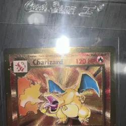 Pokemon Charizard 4/102 Celebrations UPC 25th Anniversary Metal Promo Card - LP - Image 2