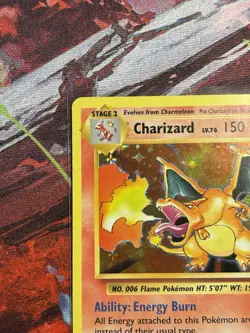 Pokemon TCG Charizard Holo Card 11/108 2016 XY Evolutions LP - Image 3