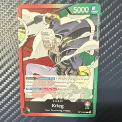 One Piece OP15 Base Leader Card Set of 6 English NM Condition - Image 3