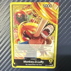 One Piece OP15 Base Leader Card Set of 6 English NM Condition - Image 5