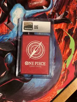 9.5 DODGERS X ONE PIECE MONKEY D LUFFY PROMO CARD EB02-010 Beauty! - Image 3
