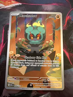 Pokemon TCG Marshadow Mega Evolution Illustration Rare Card 146/132 - Image 1