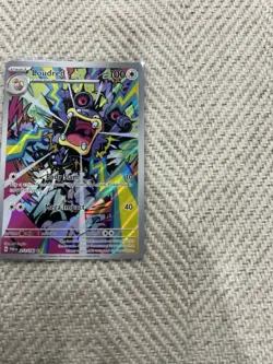 Pokemon Loudred 212/182 SV04 Paradox Rift Illustration Rare Full Art Holo Card - Image 4