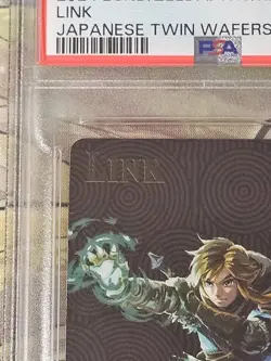 Legend of Zelda 2024 Link #2 Tears of The Kingdom Japanese PSA 9 trading Card - Image 3