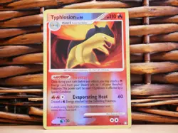 Pokemon TYPHLOSION 16/123 REV HOLO | LP Light Play | Mysterious Treasures | 2007 - Image 1