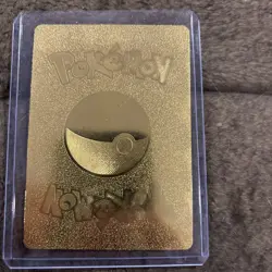 Ash Ketchum Vmax HP 5000000 Gold Foil Fan Art Card Gotta Win Them All🔥🔥 - Image 2