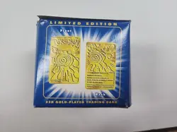 Pokemon 1999 Poliwhirl 23k Gold Plated Trading Card Pokeball Burger King Sealed - Image 3
