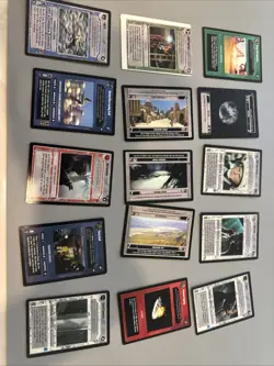 Star Wars CCG Cards Lot 60 cards Multiple Sets As Shown - Image 1