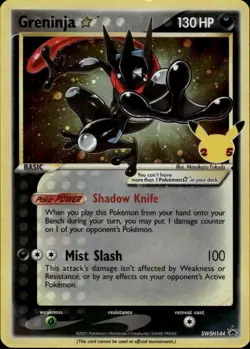 Greninja Star Holo Promo SWSH: Sword & Shield Promo Cards SWSH144 LP - Image 1
