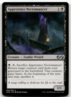 Apprentice Necromancer #84 (NM) Ultimate Masters UMA Magic MTG - Image 1