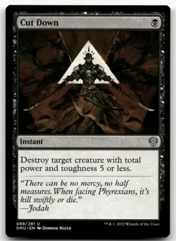 Cut Down #89 (NM) Dominaria United DMU Magic MTG - Image 1