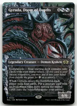 Gyruda, Doom of Depths #42 (NM) March of the Machine MUL Magic MTG - Image 1
