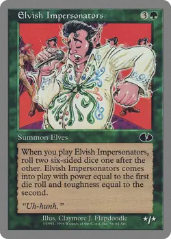 MTG Elvish Impersonators ** Unglued ** English (NM) - Image 1
