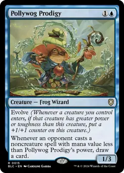 Pollywog Prodigy [Bloomburrow Commander] Magic MTG - Image 1