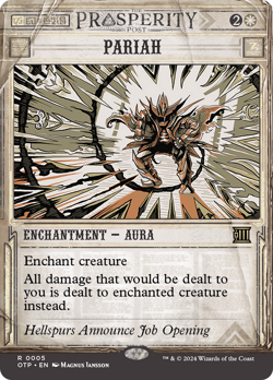 Pariah FOIL, Breaking News, MTG NM/M - Image 1