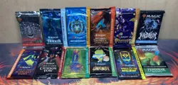 Magic the Gathering Collector Booster 12 Pack Lot - New Sealed - Various Sets - Image 1